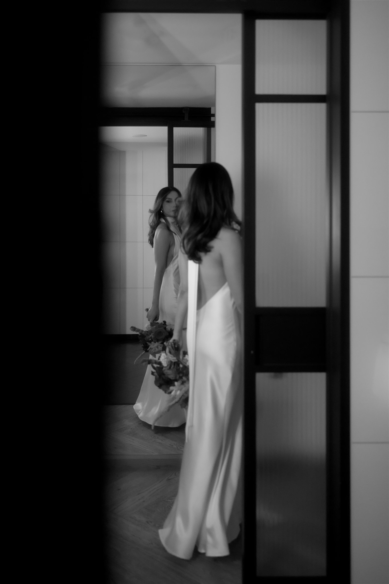 Bride getting ready at a Luxury Wedding Venue in Melbourne