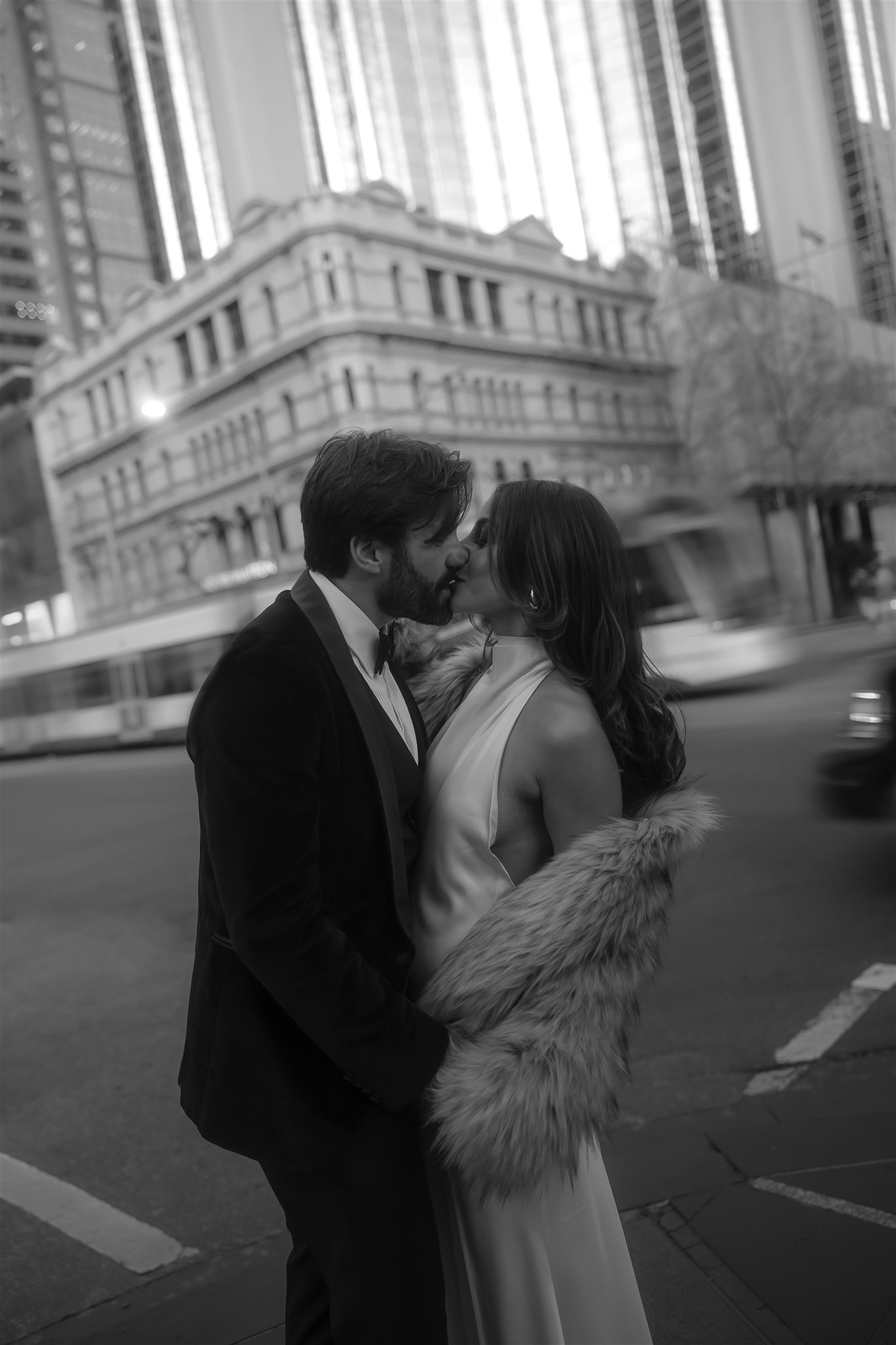 Romantic bridal portraits for this intimate Melbourne wedding