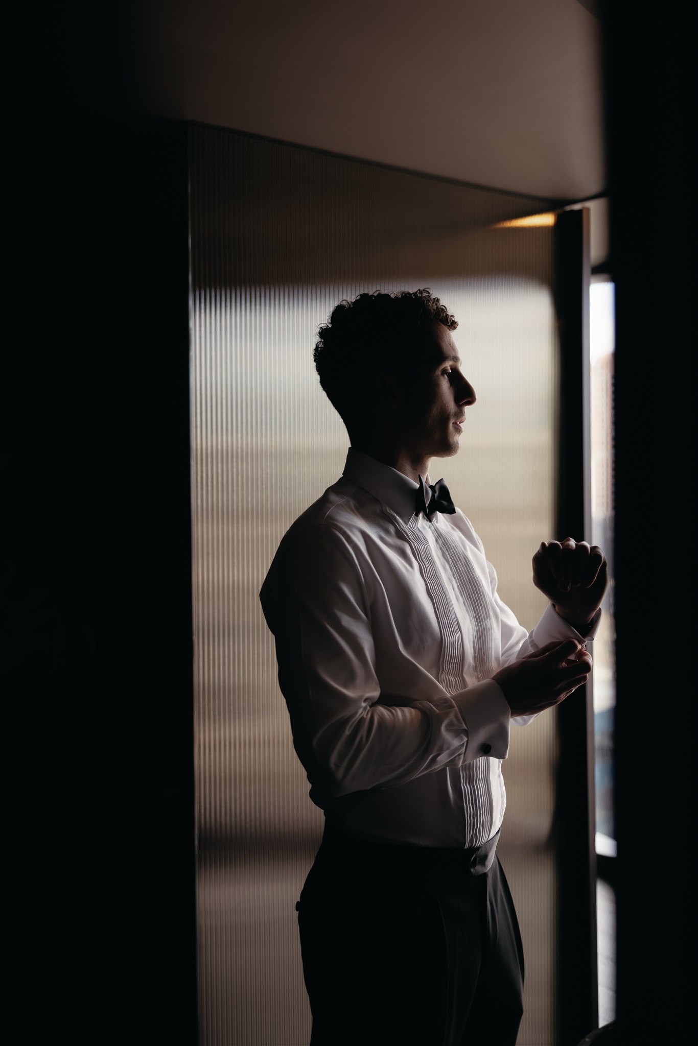 Groom prep getting ready for his Melbourne Luxury Wedding