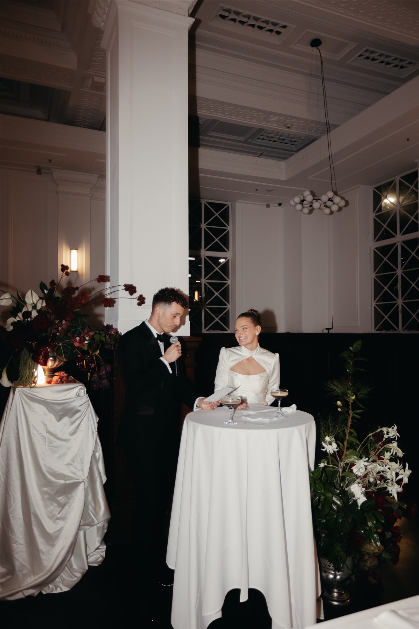 Speeches at this Luxury Wedding Reception at The Trust Melbourne Wedding Venue