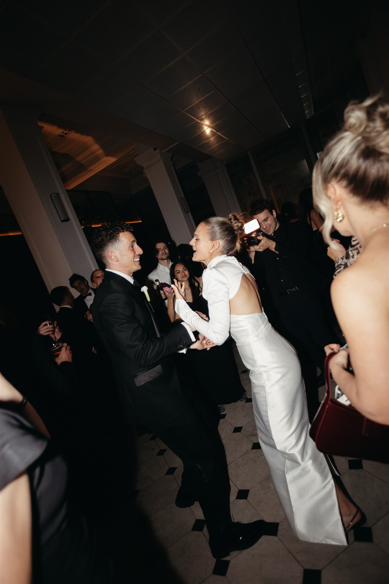 Dance floor photos - Luxury Wedding Reception at The Trust Melbourne Wedding Venue