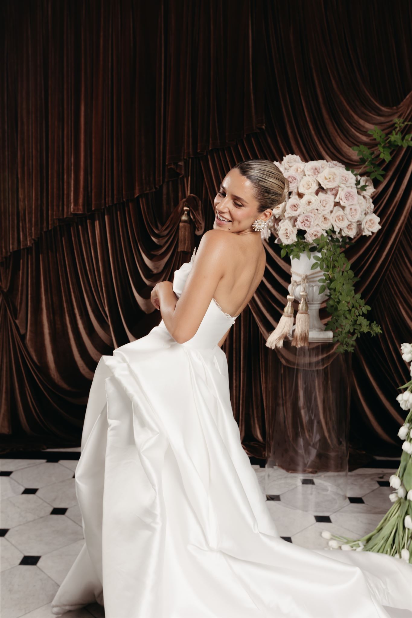 content creator Maxine Wylde wedding dress