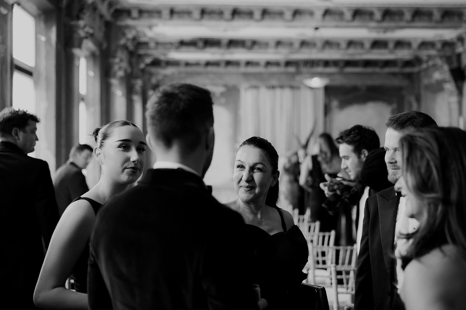 The George Ballroom wedding ceremony captured by Maegan Brown Moments