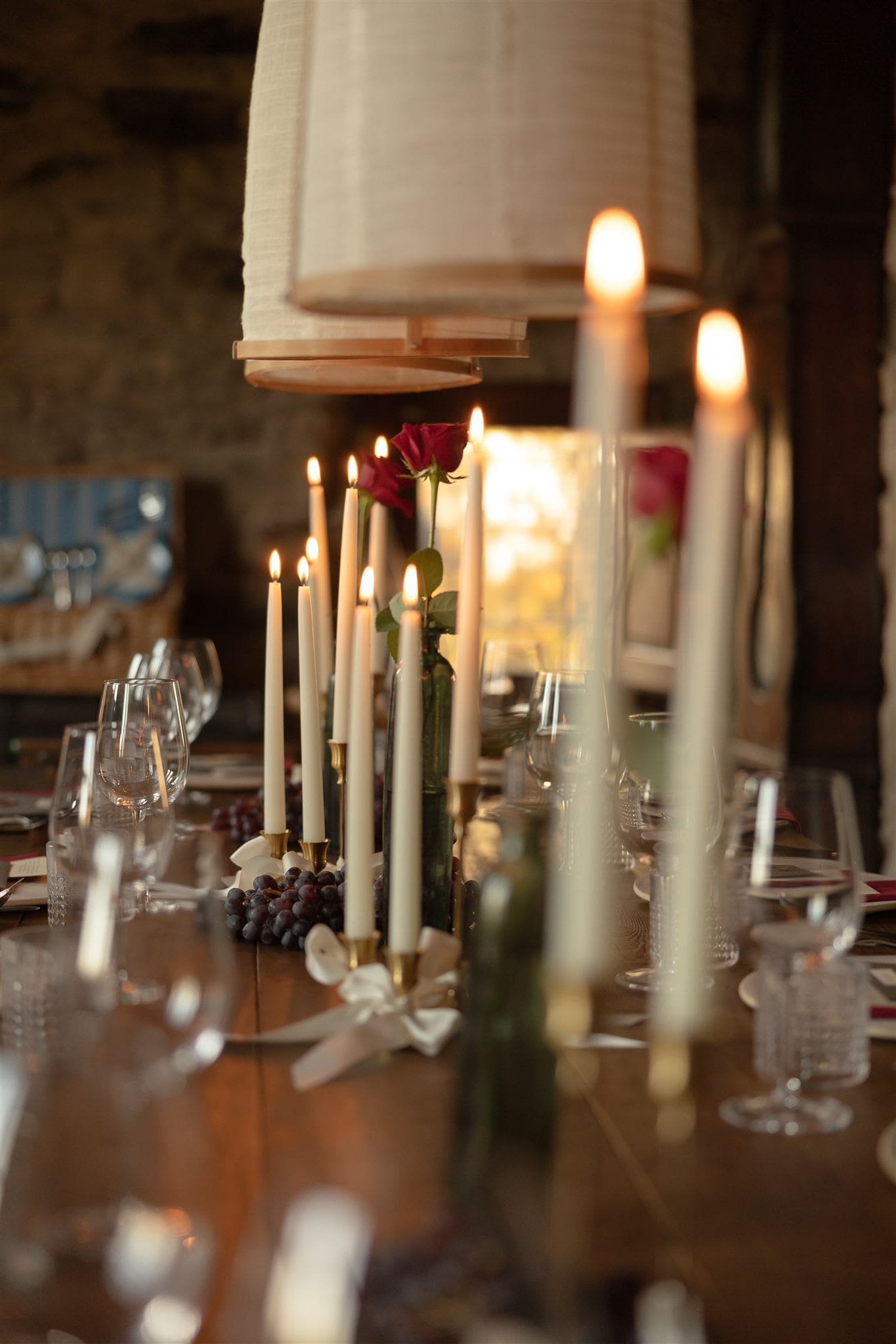 Intimate wedding styling