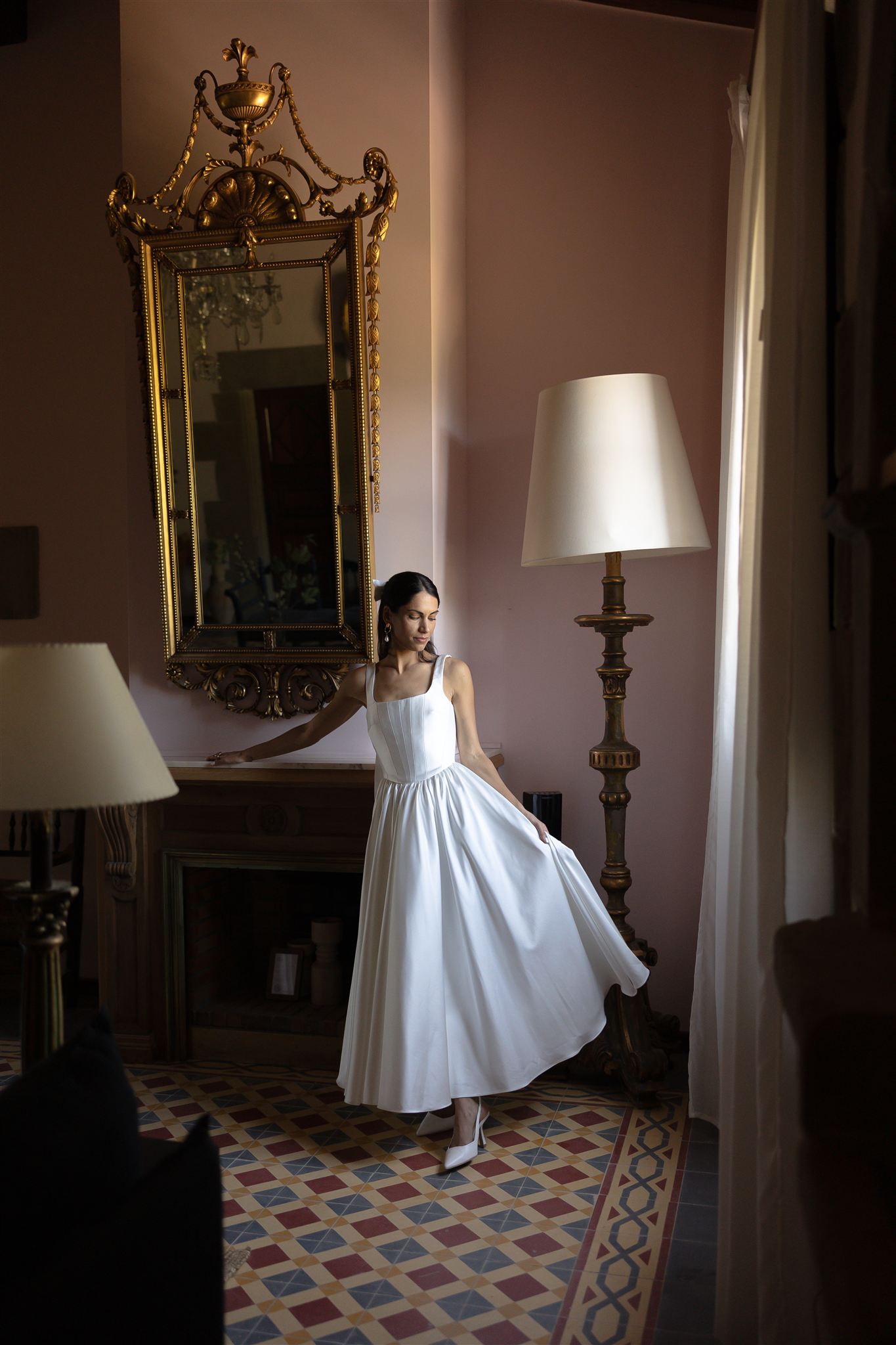 bride getting ready portraits
