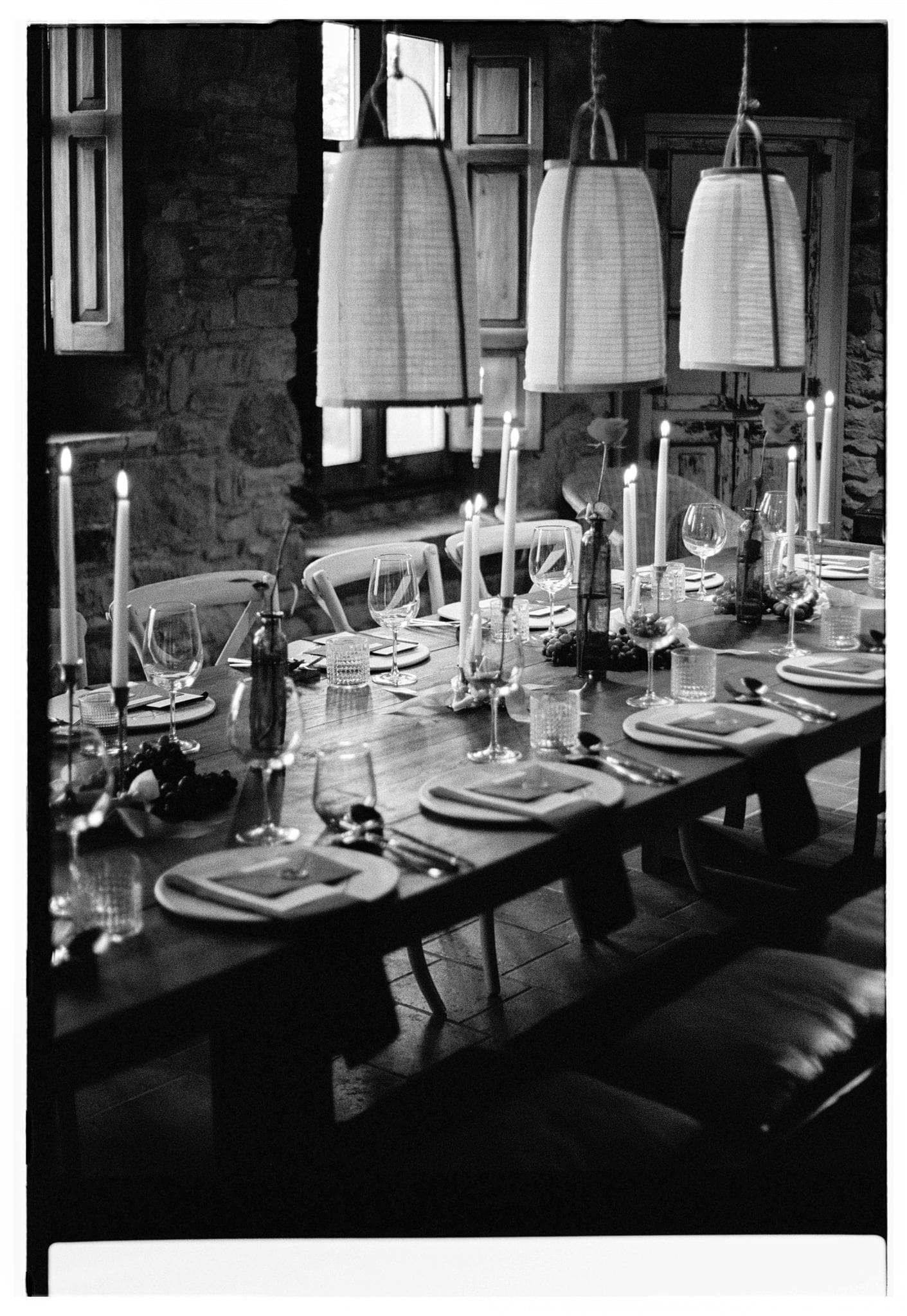 Intimate wedding styling