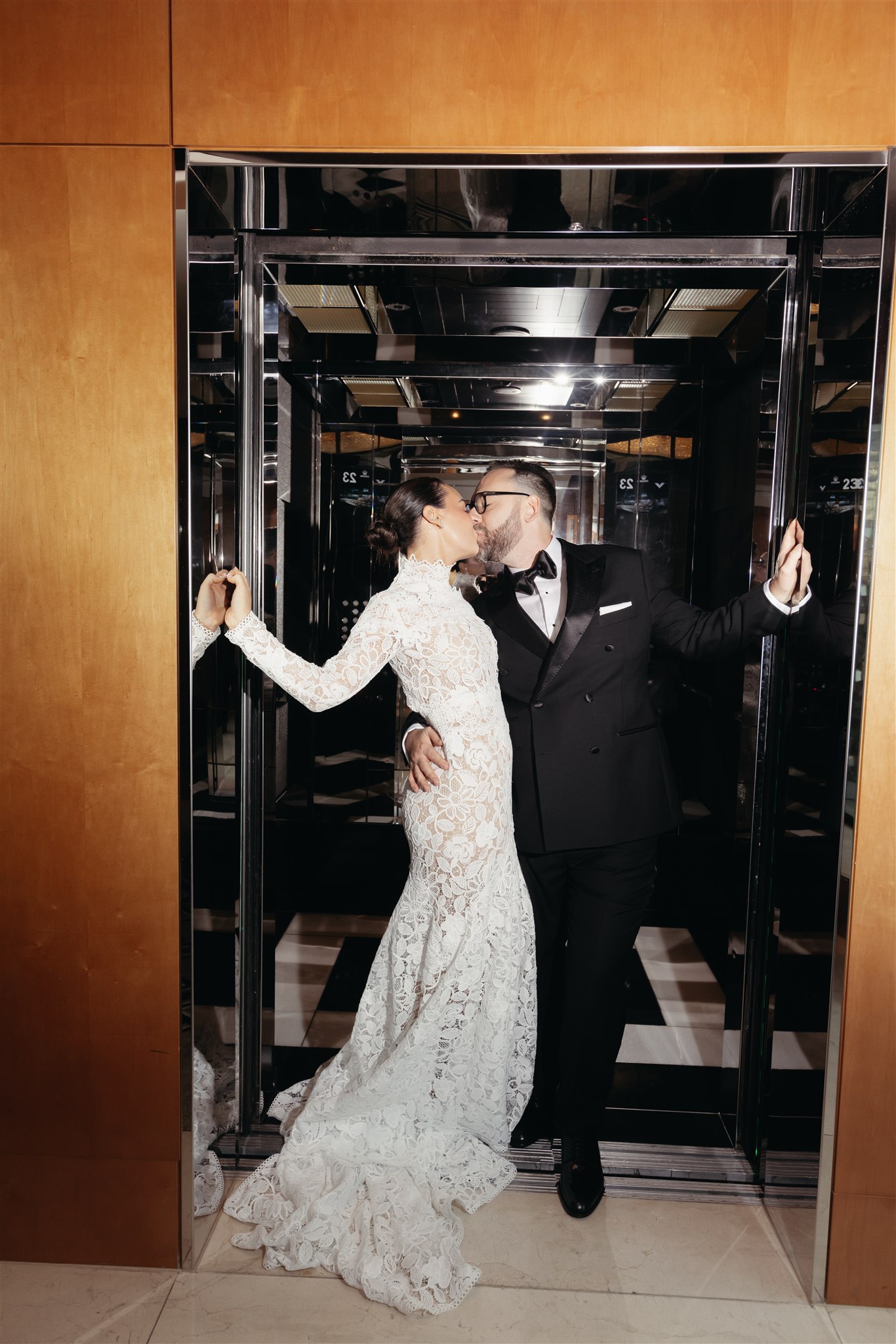 Bridal Portraits in the City, Melbourne